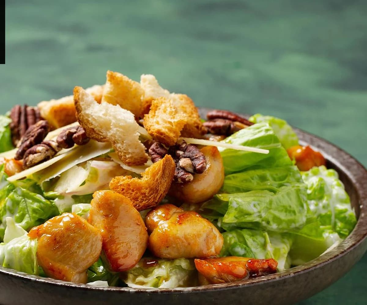 Caesar salad with crisp greens at ZEST